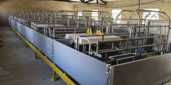 Sòl per a ús de la construcció de cala de cultiu de granja porcina